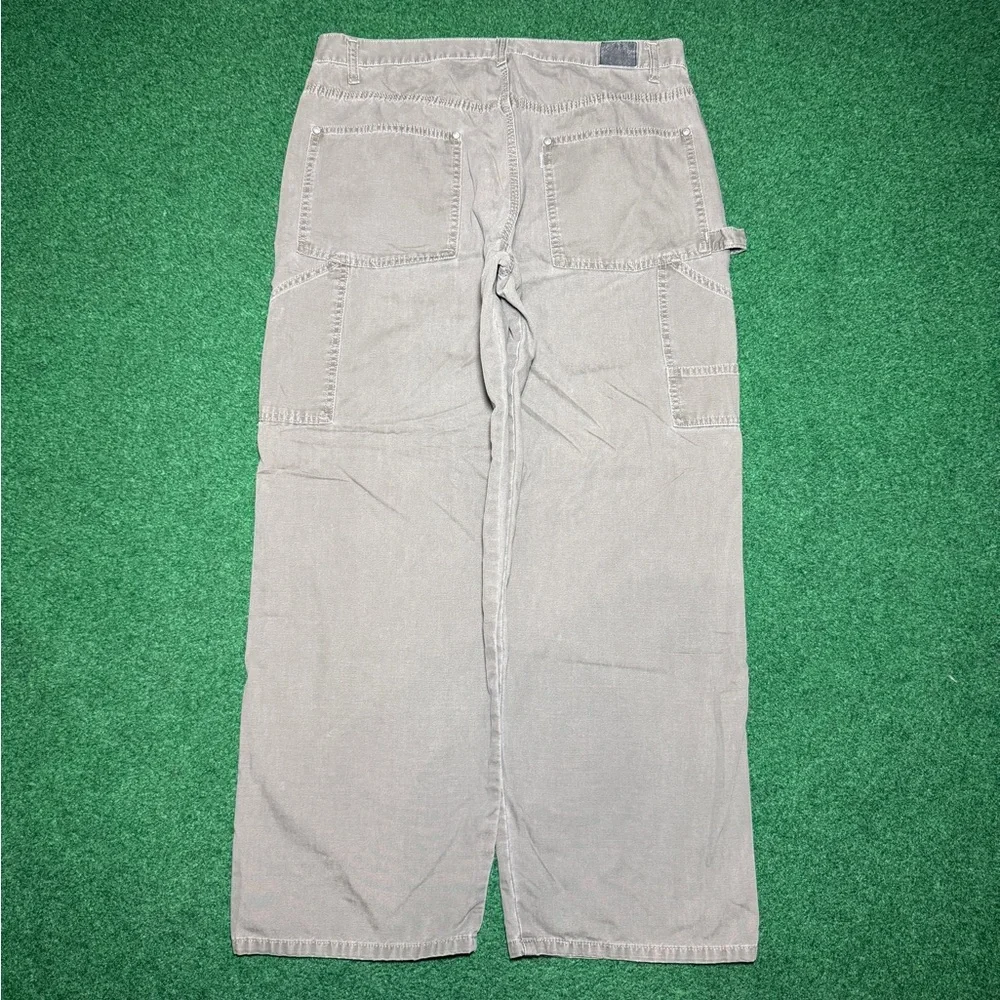 Vintage 90s Silvertab Levi’s Carpenter Baggy Wide Leg 36x30 Gray Skater Pants